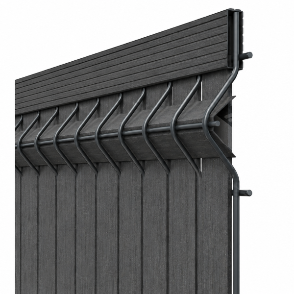 WPC vertikālās žoga līstes, 1230 mm
